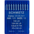 Schmetz Rundkolbennadeln System 134LR 120er