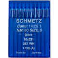 Schmetz Rundkolbennadeln System 1738A 60er