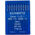 Schmetz Rundkolbennadeln System 1738A 100er
