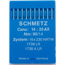 Schmetz Rundkolbennadeln System 1738LR 90er