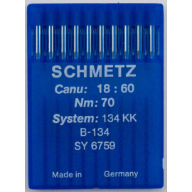 Schmetz Rundkolbennadeln System 134KK 70er