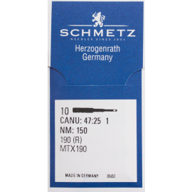 Schmetz Rundkolbennadeln System 190(R) 150er
