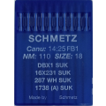 Schmetz Rundkolbennadeln System 1738SUK 110er
