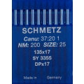 Schmetz Rundkolbennadeln System 135x17 200er