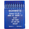Schmetz Rundkolbennadeln System DCx27 80er