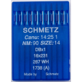Schmetz Rundkolbennadeln System 287WH 90er