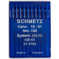 Schmetz Rundkolbennadeln System 265KK 100er