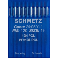 Schmetz Rundkolbennadeln System 134 PCL 120er
