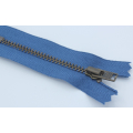 YKK Reißverschluss, nicht teilbar, Metall 08cm...