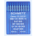Schmetz Rundkolbennadeln System B-27 SES 100er