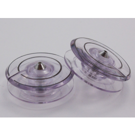 5 Spulen für Singer (mit Metallstift)
