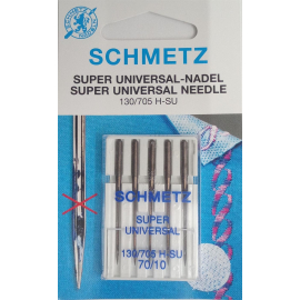 5 Schmetz Super Universal Nadeln (Antihaftbeschichtet) 70