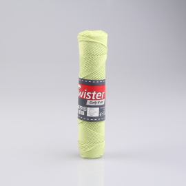 Twister Curly 8 Uni / Color Häkelgarn 71 (pistazie)