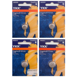 YKK Fingerhut Metall (14,5 bis 17,5mm)
