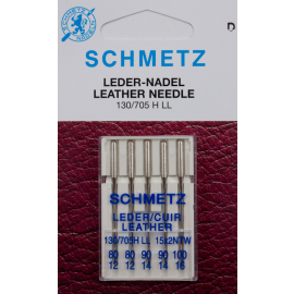 5 Schmetz Leder-Nadeln Stärke 80-100