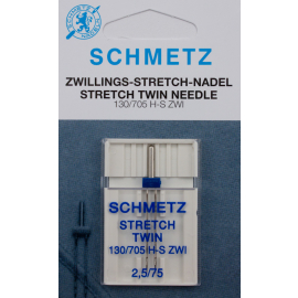 Schmetz Zwillingsnadel 2,5 / 75 Stretch