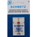 Schmetz Zwillingsnadel 2,5 / 80 Metallic