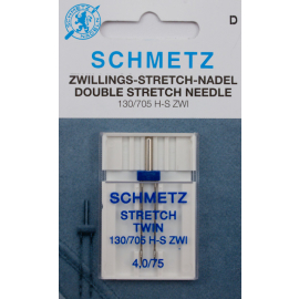 Schmetz Zwillingsnadel 4,0 / 75 Stretch