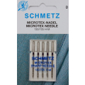 5 Schmetz Microtex-Nadeln Stärke 60