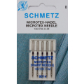 5 Schmetz Microtex-Nadeln Stärke 90