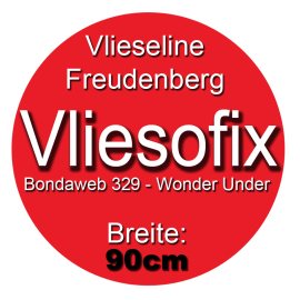 1 Rolle Vliesofix 90cm breit, beidseitig haftend (Freudenberg/Vlieseline)