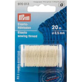 Prym Elastischer Nähfaden Rohweiss