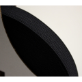 glattes Gummiband weich (soft elastic) schwarz 15mm