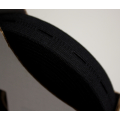 Knopfloch Gummiband (elastic) schwarz 20mm