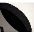 glattes Elastikband schwarz 20mm