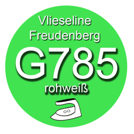 Gewebeeinlage G785 90cm breit - rohweiß - fixierbar (Freudenberg/Vlieseline)