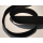 YKK Gurtband 38mm Schwarz (580)