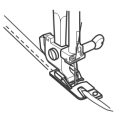 Rollsaumfuß 2mm für Janome (A-F)